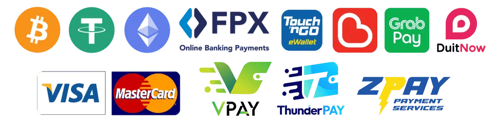 Pavillion88 Payment Methods - TnG, Boost, Grab, Shopee, FPX Malaysia