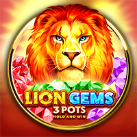 Lion Gems 3 Pots: Hold and Win