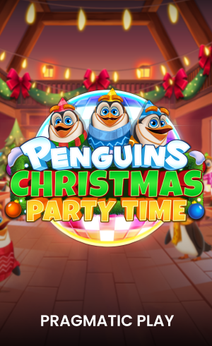 Penguins Christmas Party Time